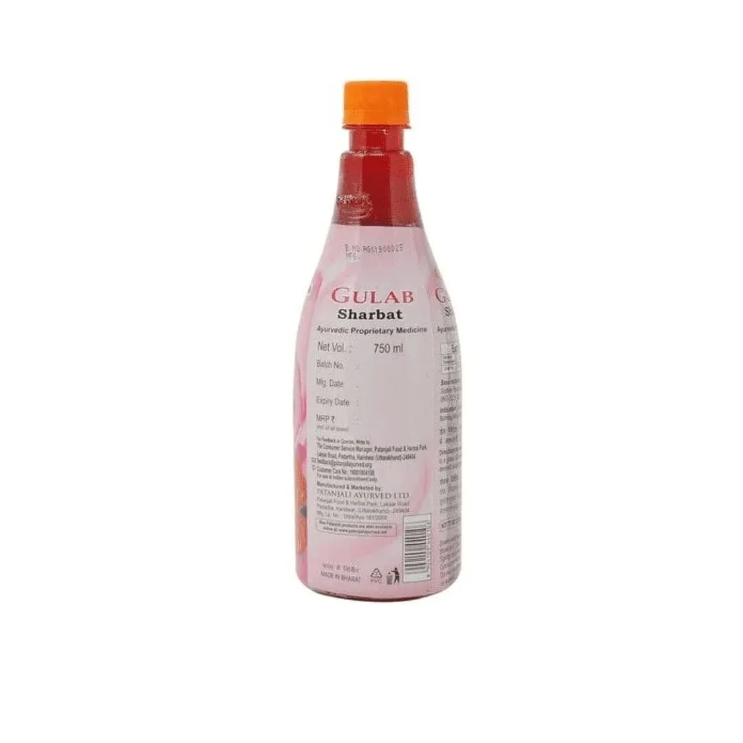 Patanjali Gulab Sharbat 750 ML Gulab Sharbat