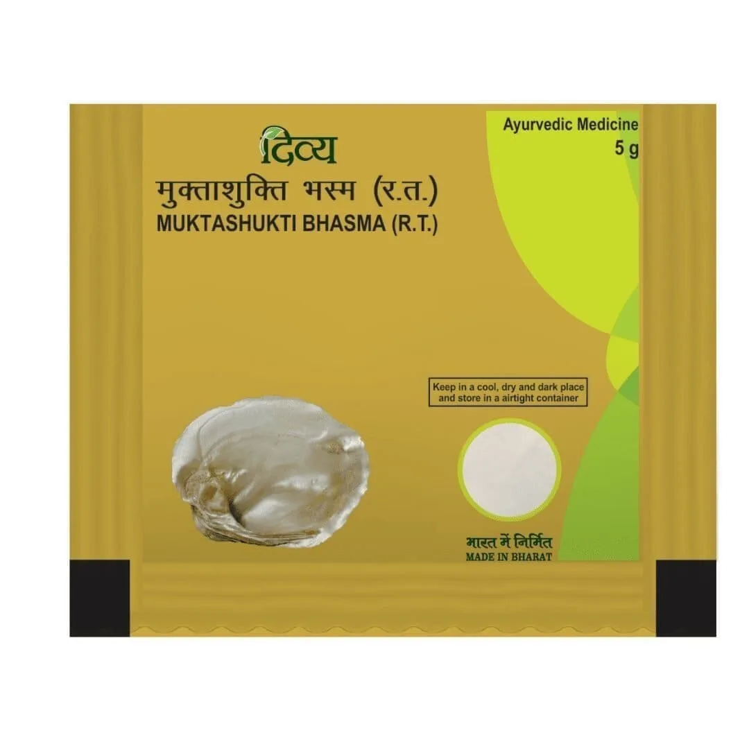 Patanjali Mukta Shukti Bhasma 5 GM Mukta Shukti Bhasma