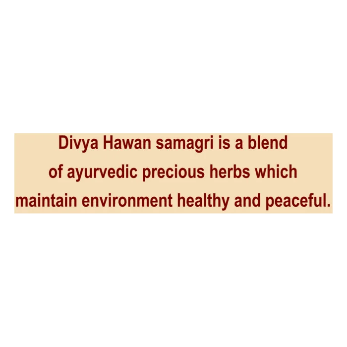 Divya Hawan Samagri