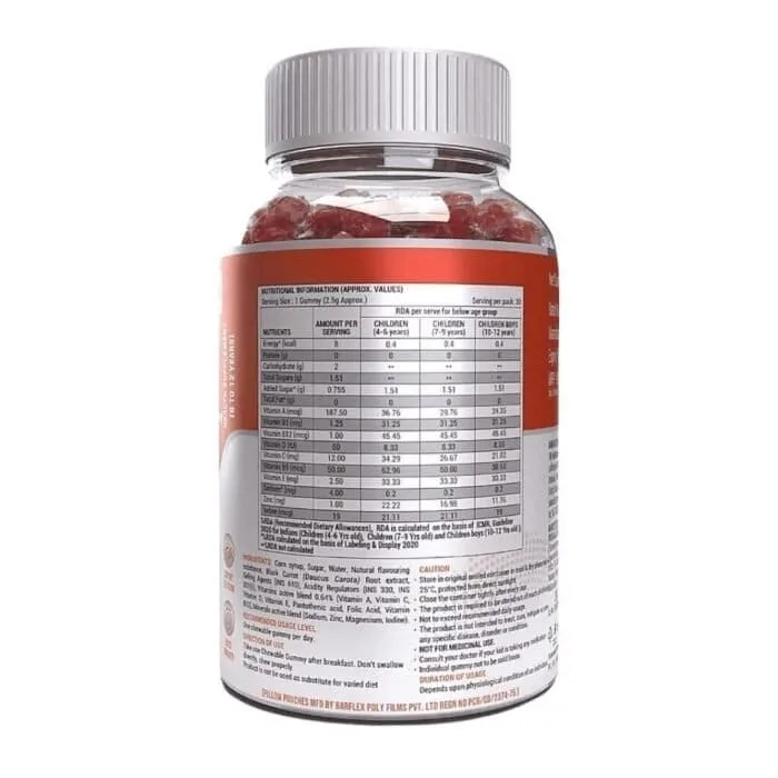 Nutrela Kids Multi-Vitamin Gummies ? 30 Chewables - Image 2