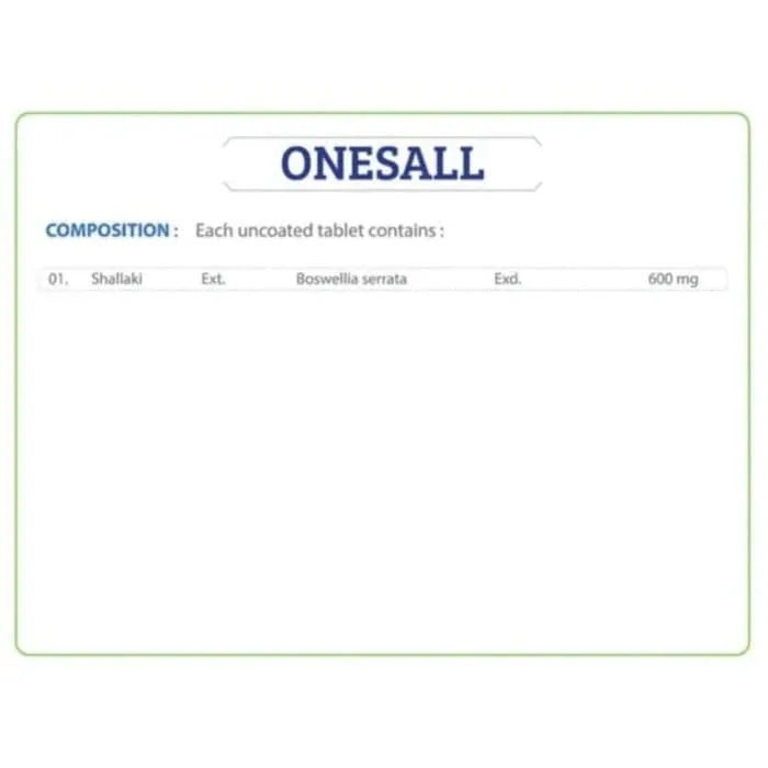 Onesall Tablets ? Immunity & Joint Support | 10 Tabs - Image 2