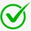 509 5099390 check green check list icon hd png download