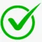 509 5099390 check green check list icon hd png download