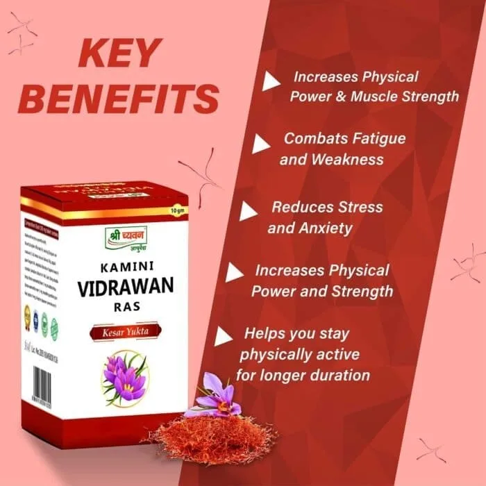 Shri Chyawan Kamini Vidrawan Ras ? Ayurvedic Vitality Boost - Image 2