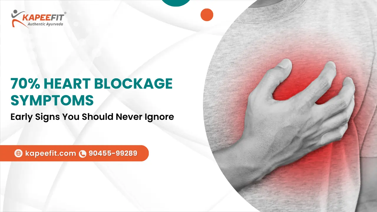 70% Heart Blockage Symptoms