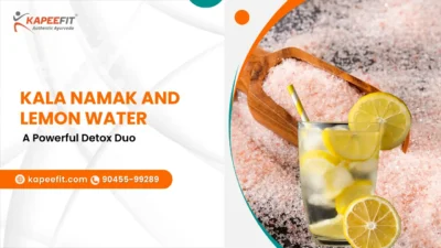 Kala Namak and Lemon Water