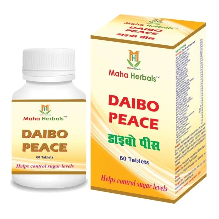 Daibo Peace Tablet – Ayurvedic Support for Blood Sugar & Insulin Balance - Image 1