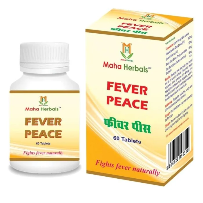 Fever Peace Tablet – Herbal Relief from Fever, Cold & Flu - Image 1