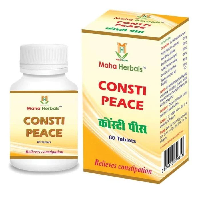 Consti Peace Tablet – Herbal Constipation Relief & Digestive Cleanser - Image 1