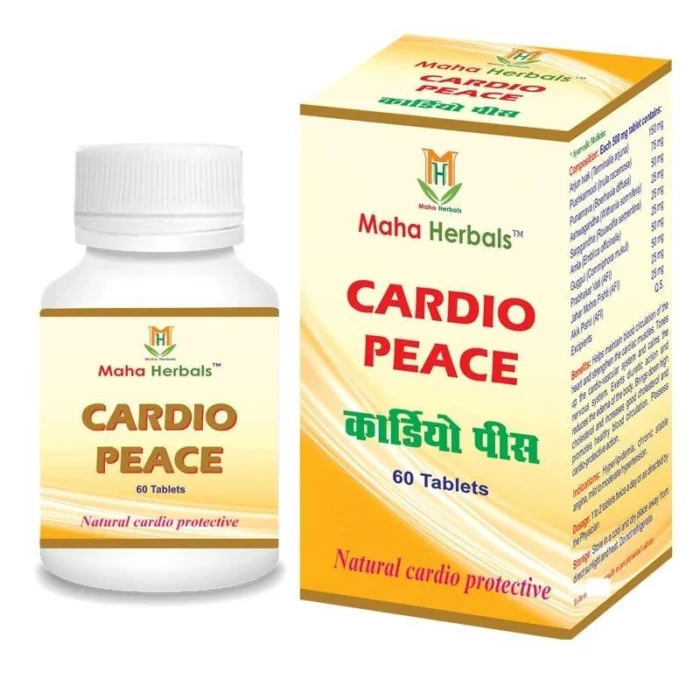 Cardio Peace Tablet – Herbal Support for Heart Health & Blood Pressure - Image 1