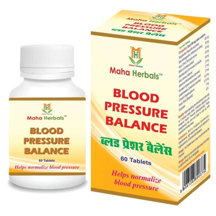 Blood Pressure Balance Tablet – Ayurvedic BP Support & Heart Strengthener - Image 1