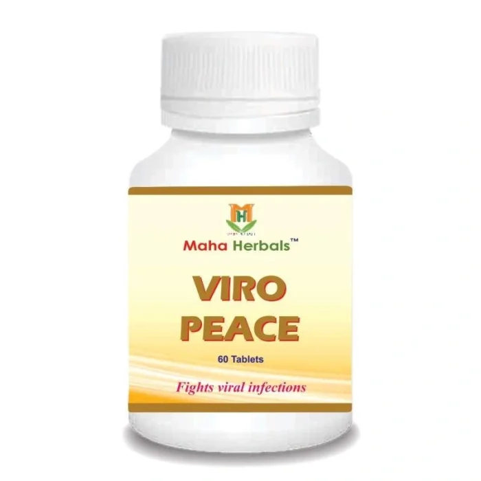 Buy Maha Herbals Viro Peace ? 60 Tablets for Viral Fever & Pyrexia Relief - Image 2