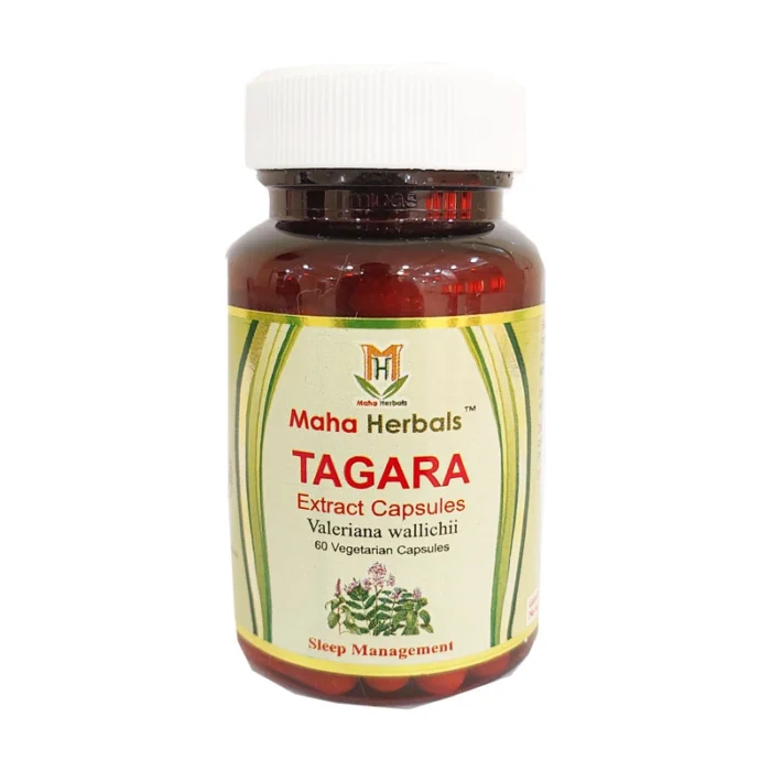 Maha Herbals Tagara Extract Capsules - 60 Caps for Sleep Disorders - Image 4