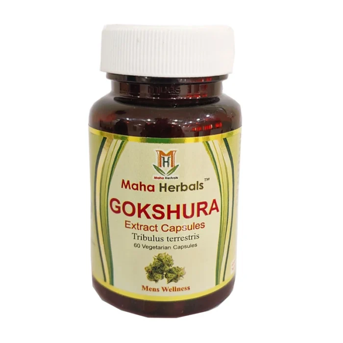 Maha Herbals Gokshura Extract Capsules - 60 Caps for Kidney Stone - Image 4
