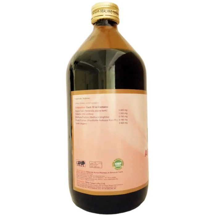 Maha Herbals Arjunarishta ? Heart Tonic 450 ML - Image 3