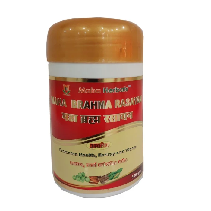 Maha Brahma Rasayan Awleh | Ayurvedic Anti-Ageing & Rejuvenation Formula- 500 Gram - Image 4