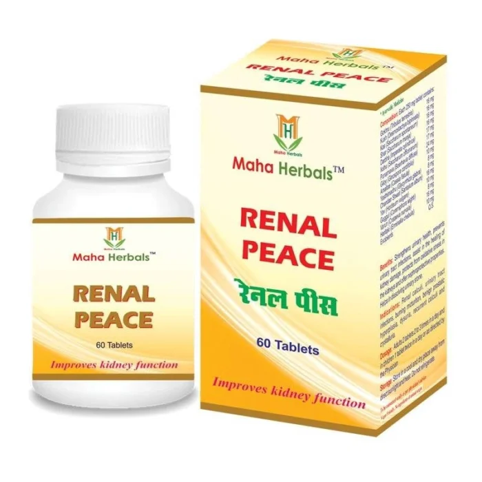 Renal Peace Tablet – Kidney Stone Relief & Urinary Health Support - Image 1