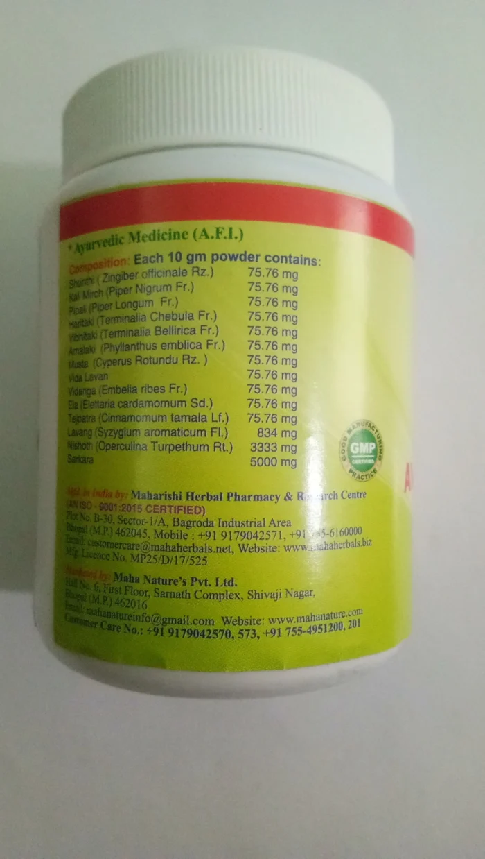chronic gastritis Churna